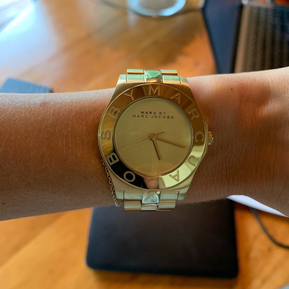 Marc by Marc Jacobs Gold Watch